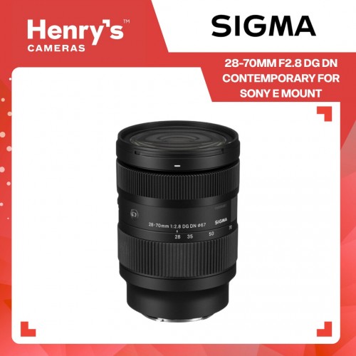 Sigma 28-70mm F2.8 DG DN Contemporary for Sony E Mount Sigma 28-70mm F2.8 DG DN Contemporary for Sony E Mount