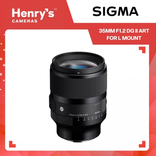 Sigma 35mm F1.2 DG II Art for L-Mount