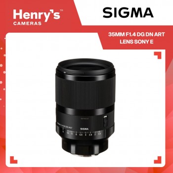 Sigma 35mm F1.4 DG DN Art Lens Sony E Sigma 35mm F1.4 DG DN Art Lens Sony E