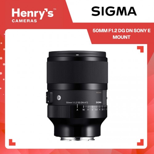 Sigma 50mm F1.2 DG DN Sony E Mount