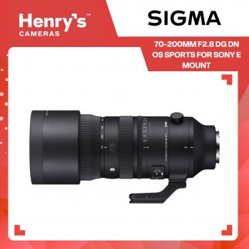 Sigma 70-200mm F2.8 DG DN OS Sports for Sony E Mount