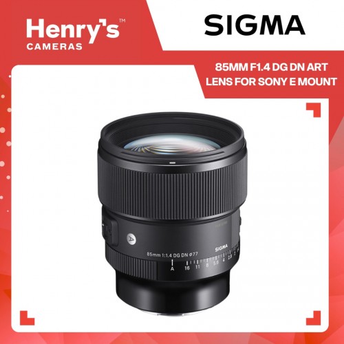 Sigma 85mm F1.4 DG DN Art Lens for Sony E Mount