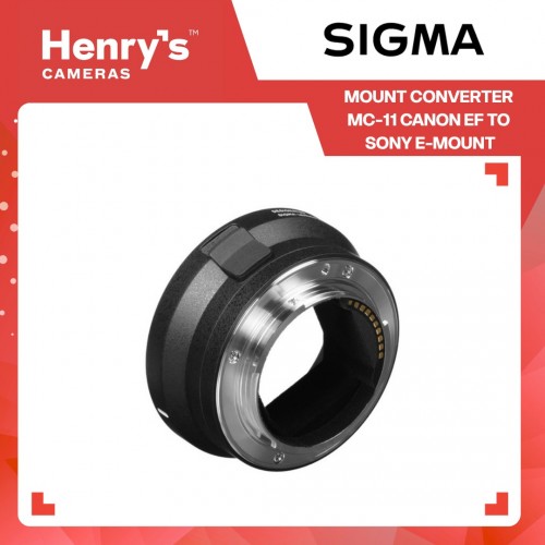 Sigma Mount Converter MC-11 Canon EF to Sony E-Mount Sigma Mount Converter MC-11 Canon EF to Sony E-Mount