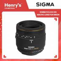 Sigma 50mm F/2.8 EX DG Macro Lens for Nikon