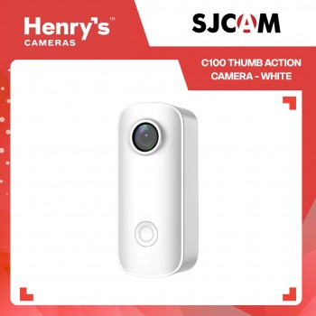 SJCAM C100 Thumb Action Camera - White