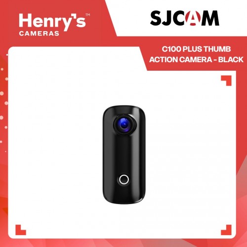 SJCAM C100 Plus Thumb Action Camera - Black