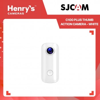 SJCAM C100 Plus Thumb Action Camera - White SJCAM C100 Plus Thumb Action Camera - White
