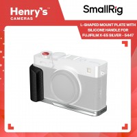 SmallRig L-Shaped Mount Plate with Silicone Handle for Fujifilm X-E5 Silver - 5447