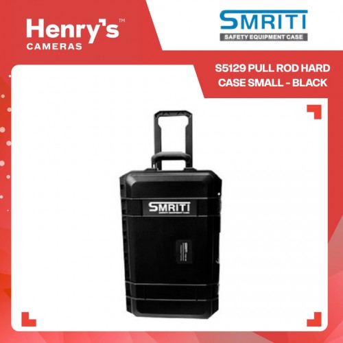SMRITI S5129 Pull Rod Hard Case Small - Black SMRITI S5129 Pull Rod Hard Case Small - Black