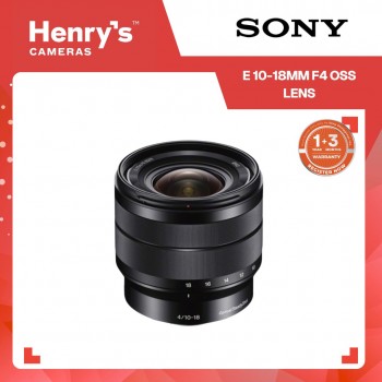 Sony E 10-18mm F4 OSS Lens