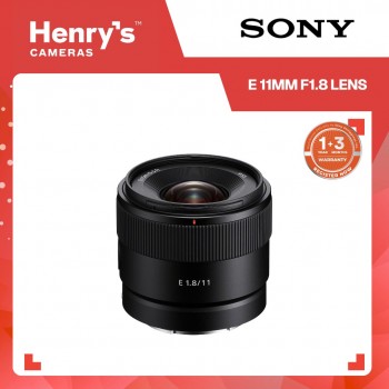 Sony E 11mm F1.8 Lens