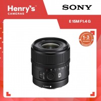 Sony E 15m F1.4 G