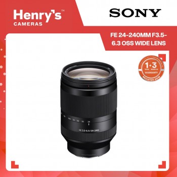 Sony FE 24-240mm F3.5-6.3 OSS Wide Lens