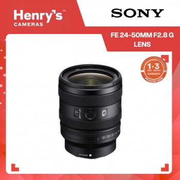 Sony FE 24-50mm F2.8 G Lens Sony FE 24-50mm F2.8 G Lens