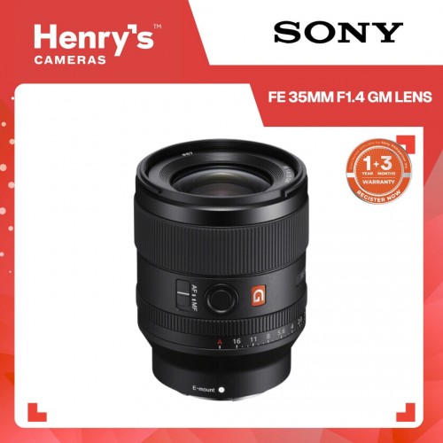 Sony FE 35mm F1.4 GM Lens