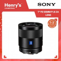 Sony T* FE 55mm F1.8 ZA Lens