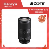 Sony E 70-350mm F4.5-6.3 G OSS Lens