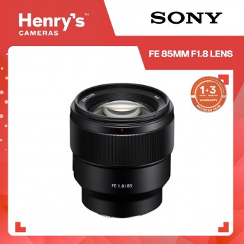 Sony FE 85mm F1.8 Lens