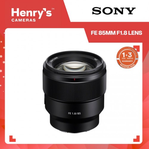 Sony FE 85mm F1.8 Lens
