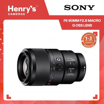 Sony FE 90mm F2.8 Macro G OSS Lens Sony FE 90mm F2.8 Macro G OSS Lens