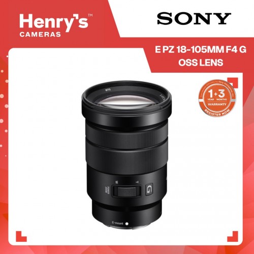 Sony E PZ 18-105mm F4 G OSS Lens