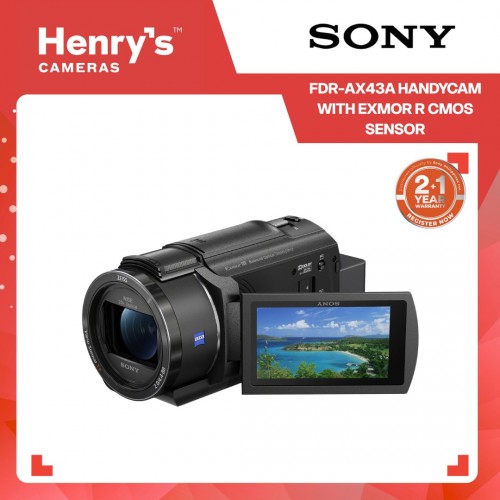 Sony FDR-AX43A Handycam with ExMor R CMOS Sensor Sony FDR-AX43A Handycam with ExMor R CMOS Sensor