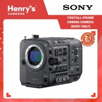 Sony FX6 Full-Frame Cinema Camera (Body Only)