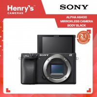 Sony Alpha A6400 Mirrorless Camera Body Black