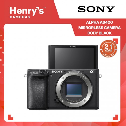 Sony Alpha A6400 Mirrorless Camera Body Black Sony Alpha A6400 Mirrorless Camera Body Black