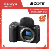 Sony ZV-E10 II Mirrorless Camera Body Only