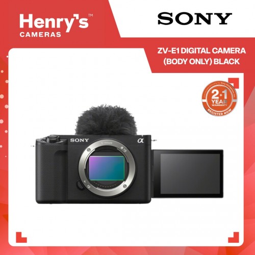 Sony ZV-E1 Digital Camera (Body Only) Black (Sony Phil)