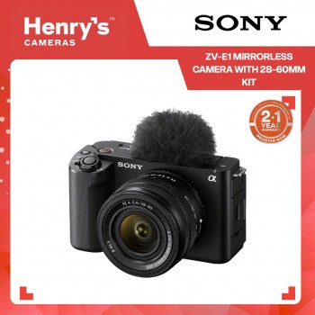 Sony ZV-E1 Mirrorless Camera with 28-60mm Kit