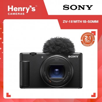 Sony ZV-1 II with 18-50mm