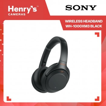 Sony Wireless Headband WH-1000XM3 Black