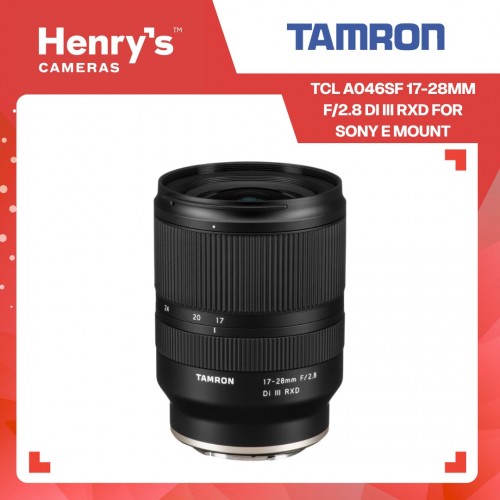 Tamron TCL A046SF 17-28mm F/2.8 DI III RXD for Sony E Mount Tamron TCL A046SF 17-28mm F/2.8 DI III RXD for Sony E Mount