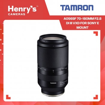 Tamron A056SF 70-180mm F2.8 DI III VXD for Sony E Mount Tamron A056SF 70-180mm F2.8 DI III VXD for Sony E Mount