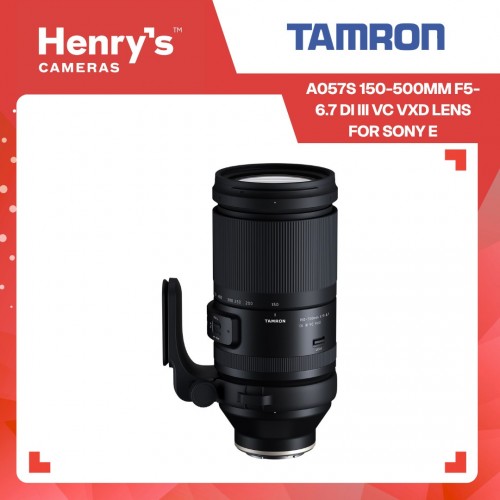 Tamron A057S 150-500mm f5-6.7 Di III VC VXD Lens for Sony E