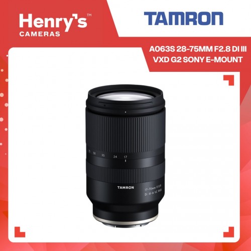 Tamron A063S 28-75mm F2.8 DI III VXD G2 Sony E-Mount