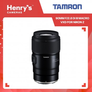 Tamron 90mm F/2.8 Di III MACRO VXD for Nikon Z Tamron 90mm F/2.8 Di III MACRO VXD for Nikon Z