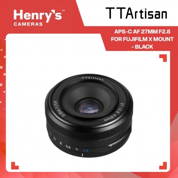 TTArtisan APS-C AF 27mm F2.8 for Fujifilm X Mount - Black