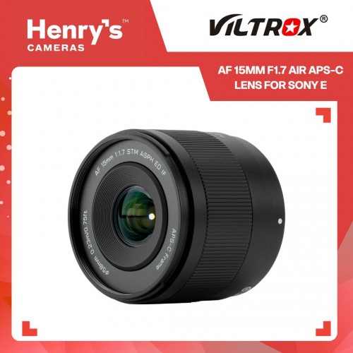Viltrox AF 15mm F1.7 Air APS-C Lens for Sony E