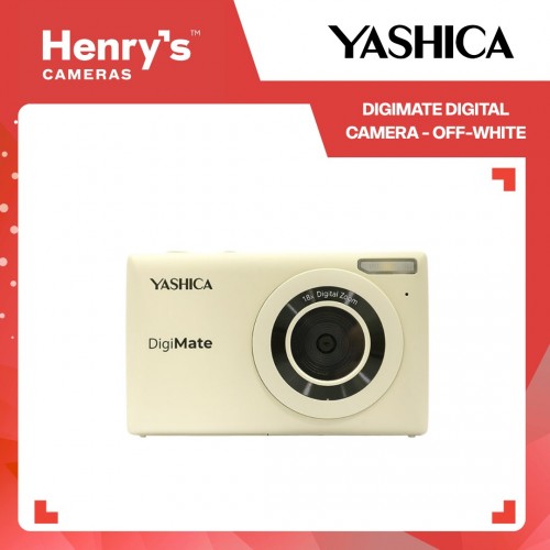 Yashica DigiMate Digital Camera - Off-White