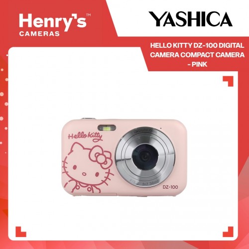Yashica x Hello Kitty DZ-100 Digital Camera Compact Camera - Pink