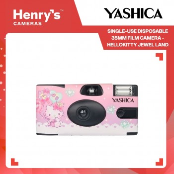 Yashica Single-Use Disposable 35mm Film Camera - HelloKitty Jewel Land Yashica Single-Use Disposable 35mm Film Camera - HelloKitty Jewel Land