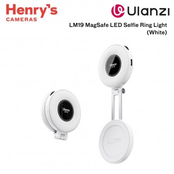 Ulanzi LM19 MagSafe LED Selfie Ring Light (White) Ulanzi LM19 MagSafe LED Selfie Ring Light (White)