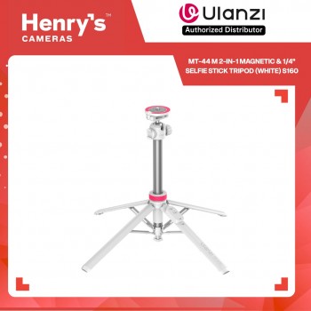 Ulanzi MT-44 M 2-in-1 Magnetic & 1/4" Selfie Stick Tripod (White) S160