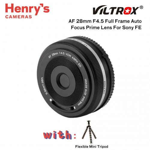 Viltrox AF 28mm F4.5 Full Frame Auto Focus Prime Lens For Sony FE