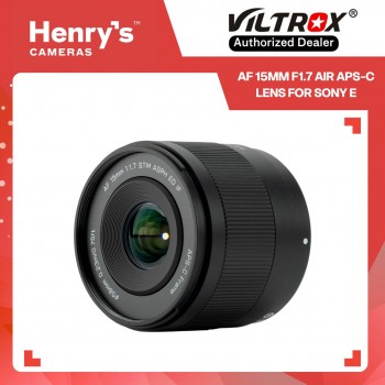 Viltrox AF 15mm F1.7 Air APS-C Lens for Sony E Viltrox AF 15mm F1.7 Air APS-C Lens for Sony E