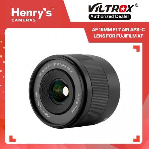 Viltrox AF 15mm F1.7 Air APS-C Lens for Fujifilm X