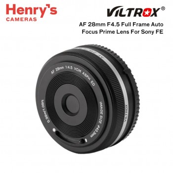 Viltrox AF 28mm F4.5 Full Frame Auto Focus Prime Lens For Sony FE Viltrox AF 28mm F4.5 Full Frame Auto Focus Prime Lens For Sony FE